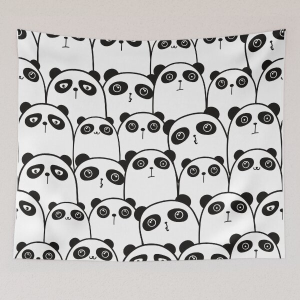 Aperçu de l'œuvre Panda mignon respectueux des animaux créée et vendue par jassine11.