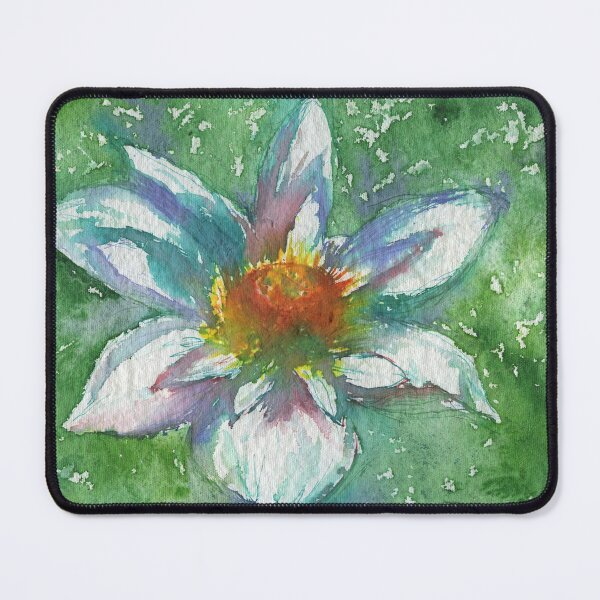 Item preview, White Lotus Flower designed and sold by LymphomaLass.