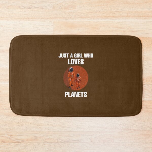 Item preview, Just A Girl Who Loves Planets Future Astronaut Gifts Science designed and sold by medbouk1.