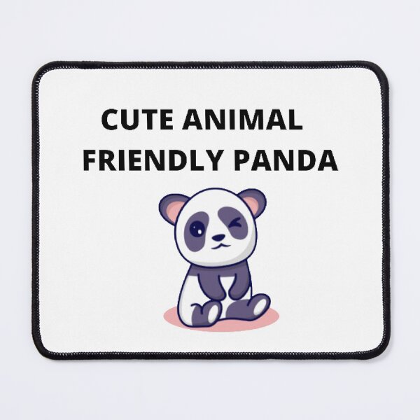 Item preview, CUTE ANIMAL FRIENDLY PANDA designed and sold by M Mariatique.