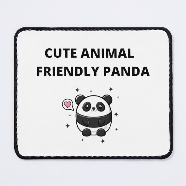 Item preview, CUTE ANIMAL FRIENDLY PANDA designed and sold by M Mariatique.