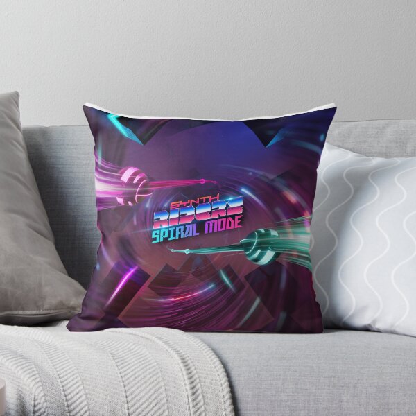 Spiral Mode Throw Pillow