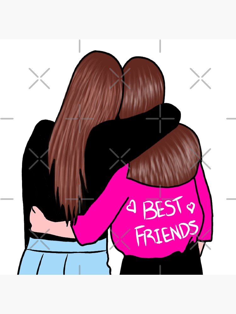  Best Friend, Friendship, BFF, Set of 2 Partners in