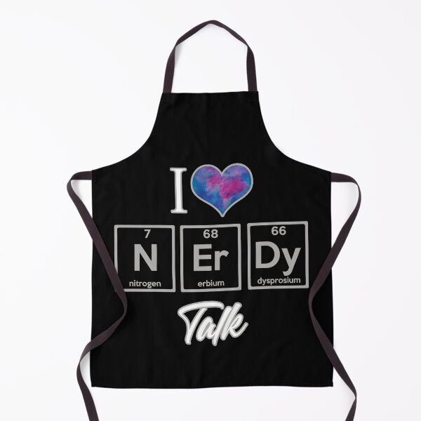 Item preview, I Love Nerdy Talk - Periodic Table designed and sold by ColorfulMystic.