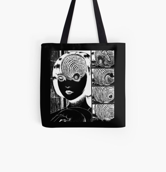 Junji Ito - Uzumaki Inverted Shirt All Over Print Tote Bag