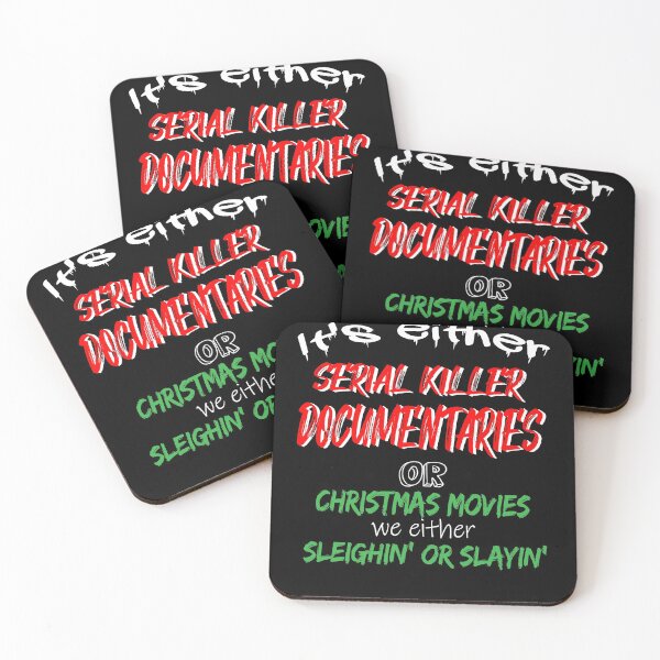 Artikelvorschau, Es sind entweder Serienmörderdokumentationen oder Weihnachtsfilme, in denen wir entweder einen Serienmörder vorführen oder töten entworfen und verkauft von illustrapho.