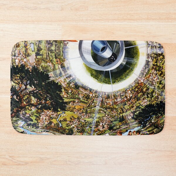 Item preview, NASA ARC Bernal Sphere Interior Art designed and sold by bobbooo.
