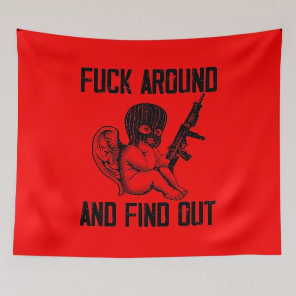 Item preview, Fuck Around And Find Out FAFO 1 designed and sold by GraphifyArt.