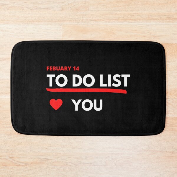 Item preview, Valentines To Do List  - Naughty Valentines Day designed and sold by Vibbin4Life33.