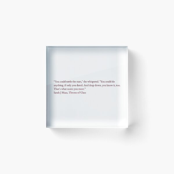 Item preview, throne of glass quote sarah j maas stars quotes designed and sold by lexynlee.