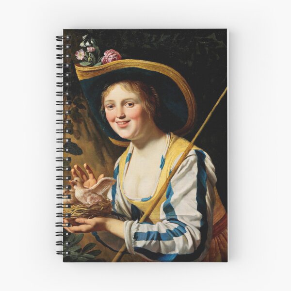 Item preview, Shepherdess with Doves - Gerard van Honthorst designed and sold by brushandframes.