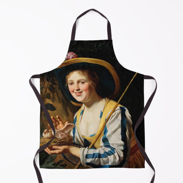 Item preview, Shepherdess with Doves - Gerard van Honthorst designed and sold by brushandframes.