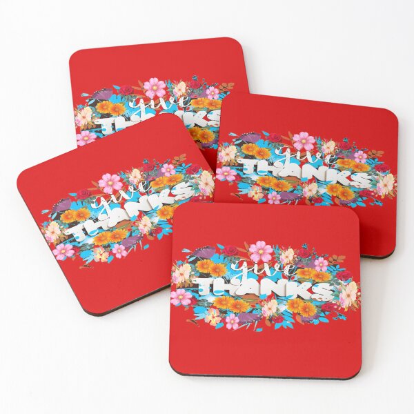 Item preview, Give Thanks, Colorful Flowers designed and sold by atroffire.