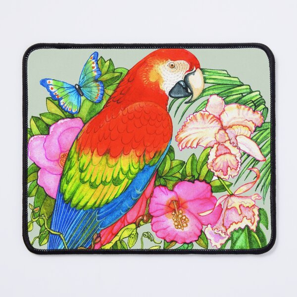 Item preview,  Hello Gorgeous Colorful Tropical Macaw Parrot designed and sold by Shadowlight21.