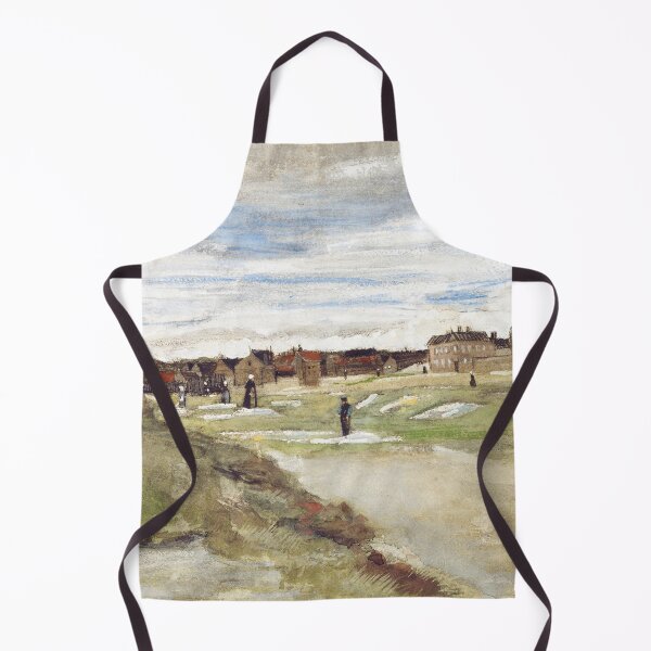 Item preview, Bleaching Ground at Scheveningen (1882) by Vincent Van Gogh designed and sold by MotivationStar.