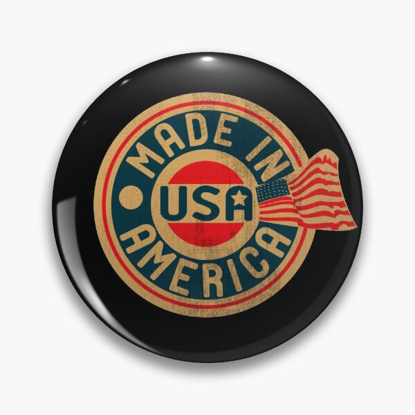 Item preview, Made in USA Vintage Patch designed and sold by GraphifyArt.