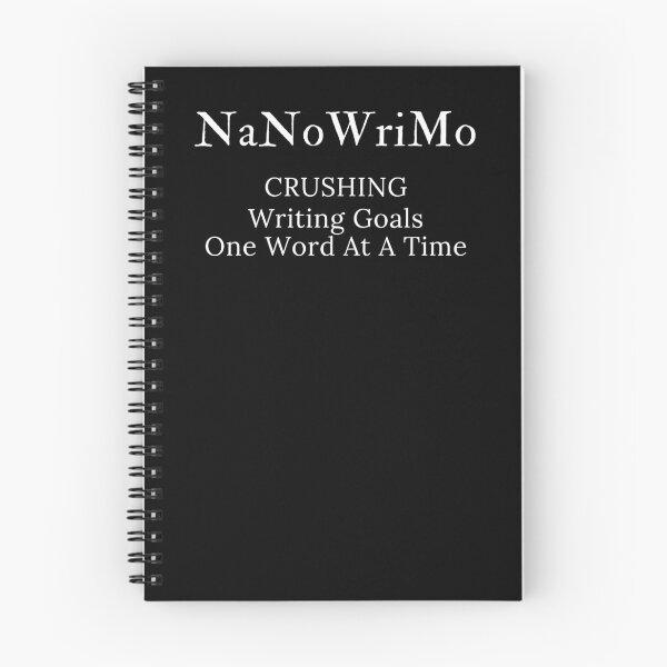 Item preview, NaNoWriMo - Crushing Writing Goals One Word at a Time designed and sold by TheKnightWriter.