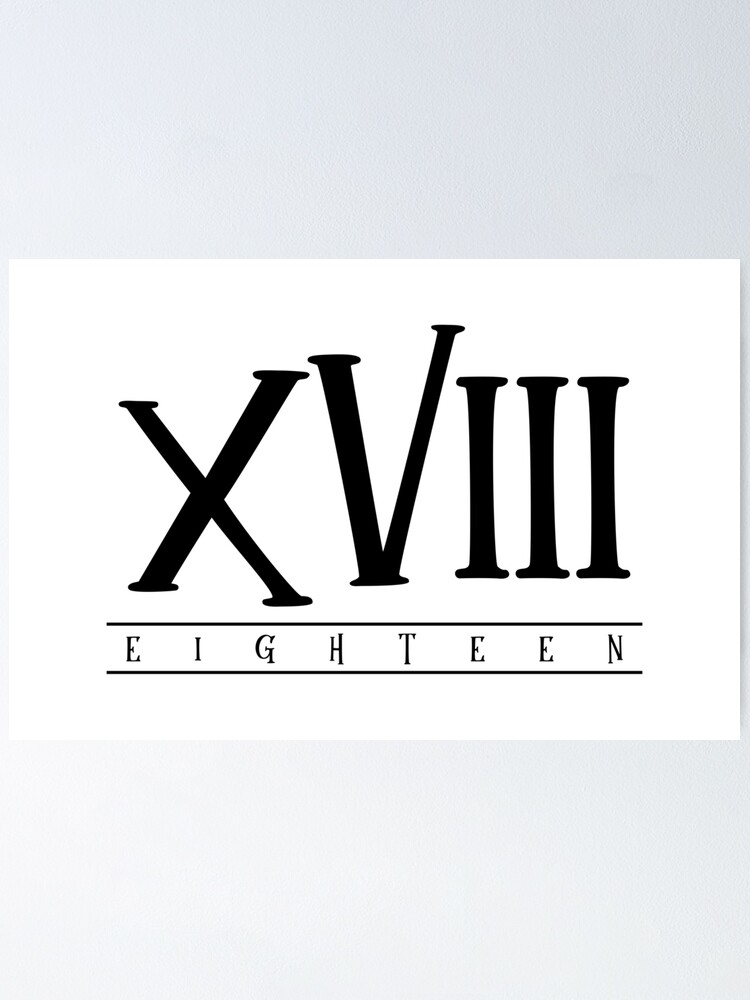 XVIII - 18