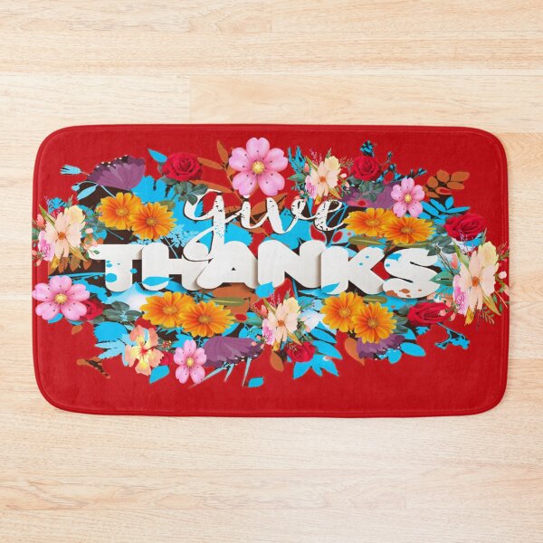 Item preview, Give Thanks, Colorful Flowers designed and sold by atroffire.