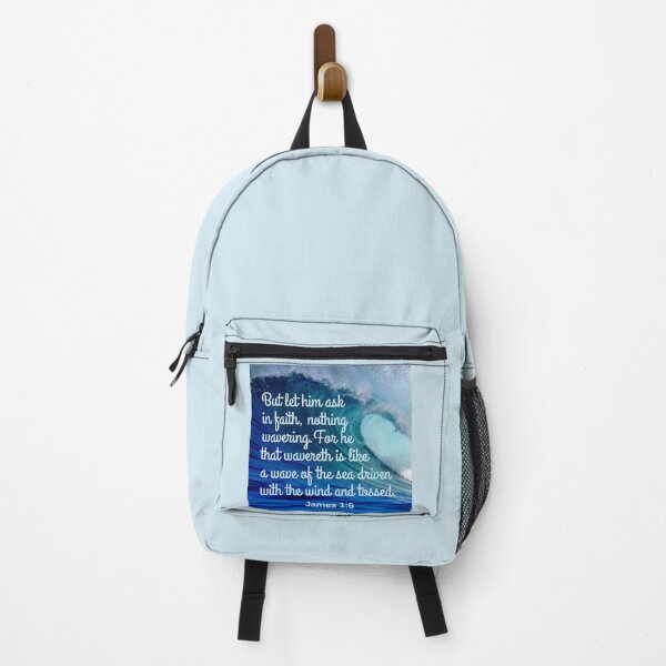 Item preview, James 1:6 KJV designed and sold by Caregiverology.