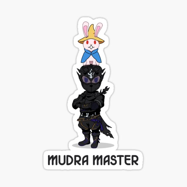 FFXIV NIN Mudra Master Sticker