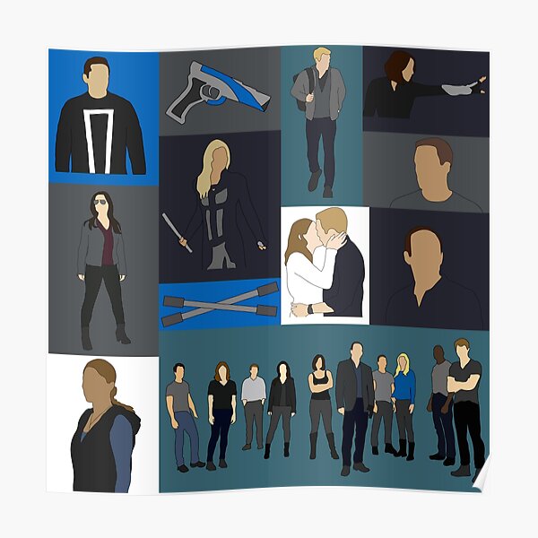 Agents Of Shield Posters Redbubble