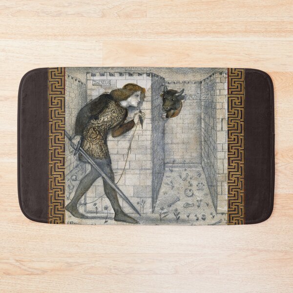 Item preview, Theseus and the Minotaur in the Labyrinth designed and sold by BulganLumini.
