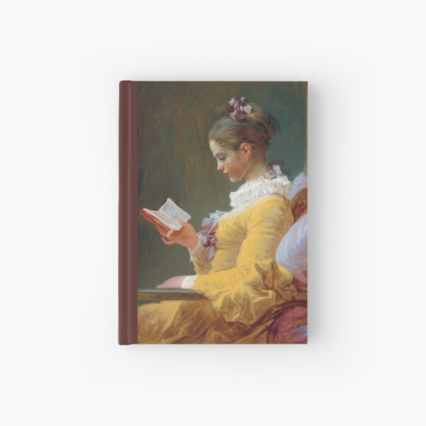 Item preview, Young Girl Reading Jean-Honoré Fragonard designed and sold by RedCapeTales.