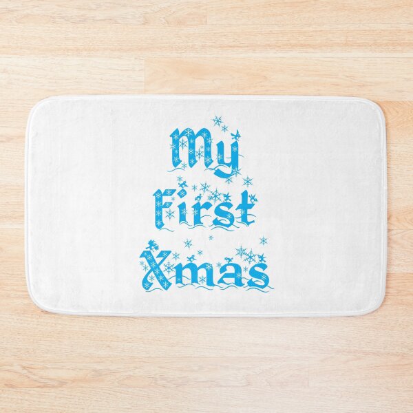 Item preview, My First Xmas (blue) designed and sold by RicardoPeragua.