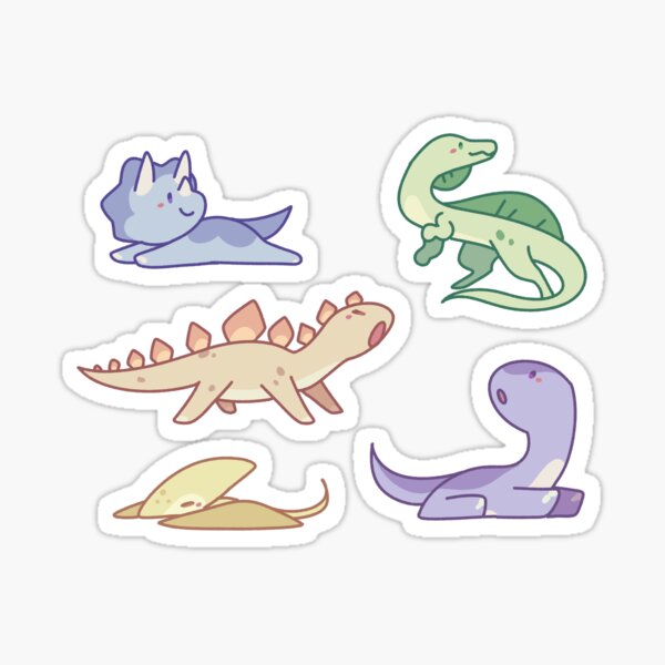 Item preview, Itty Bitty Dinosaurs designed and sold by Starfault.