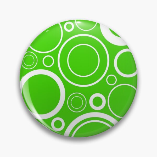 Item preview, Green & White Circles designed and sold by atroffire.