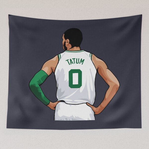 Item preview, Jayson Tatum Vector Back Qiangy designed and sold by qiangdade.
