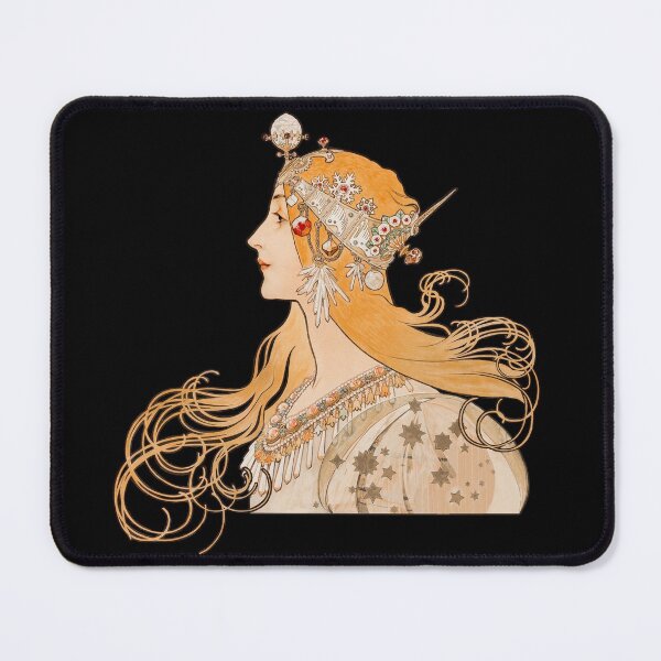 Item preview, mucha la plume designed and sold by PinkDuckTees.