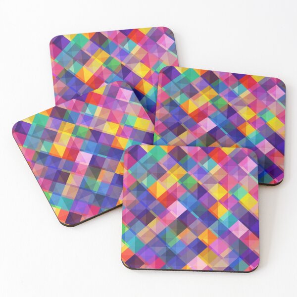 Item preview, Colorful Plaid designed and sold by kawaiistudio.