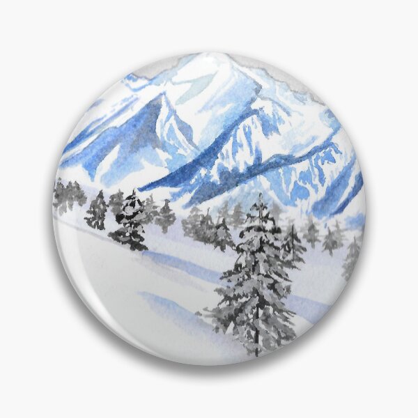 Item preview, Light Mountain Scape designed and sold by ArtByJAshley.