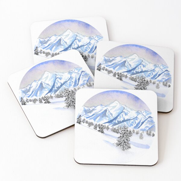 Item preview, Light Mountain Scape designed and sold by ArtByJAshley.
