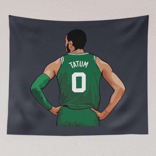 Item preview, Jayson Tatum Vector Back Qiangy designed and sold by qiangdade.
