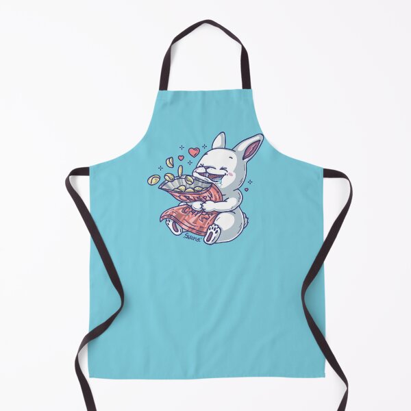 Item preview, Cute bunny rabbit loving crispy potato chips designed and sold by SPIRIMAL.