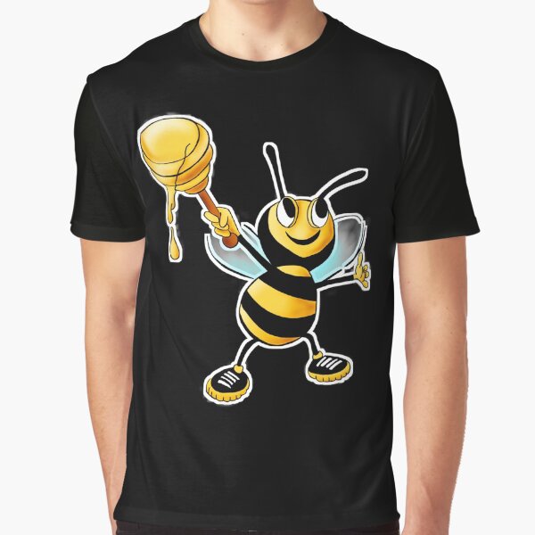Bee Holding Honey Graphic T-Shirt