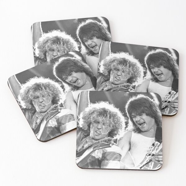 Item preview, Eddie VanHalen BW Photograph designed and sold by ConcertImages.