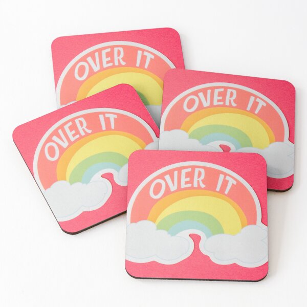 Item preview, Over It -Rainbow                     https://lduke47.redbubble.com designed and sold by lduke47.