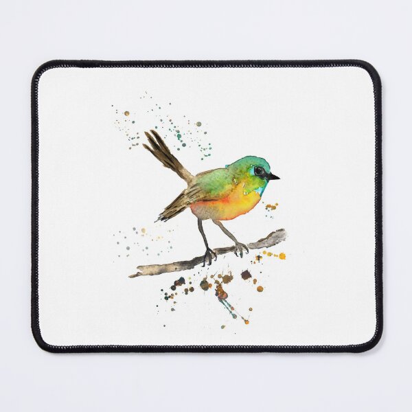 Item preview, Songbird on branch designed and sold by Rosaliartbook.
