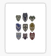 Skyrim Hold Logos Sticker