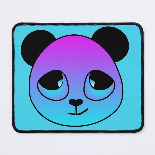 Item preview, cute animal friendly panda , fashionable colors sticker designed and sold by vilma3000.