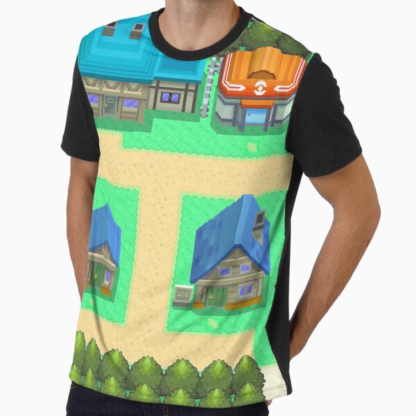 Sandgem Town Map Graphic T-Shirt