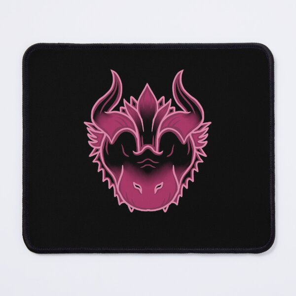 Item preview, Rose Obsidian Dragon Head designed and sold by F-b-N.