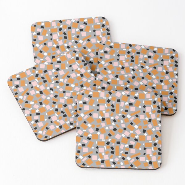 Item preview, Terrazzo pattern on gray designed and sold by Ninaeva.