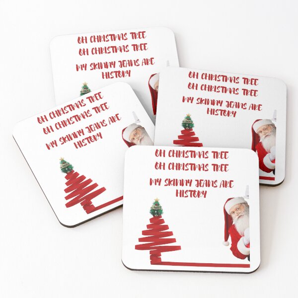 Item preview, OH CHRISTMAS TREE MY SKINNY JEANS ARE HISTORY designed and sold by forgodandcountr.