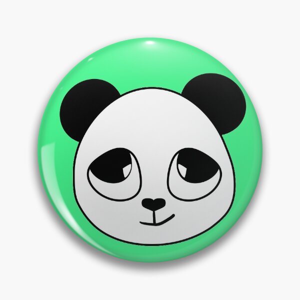 Artikelvorschau, süßer tierfreundlicher Panda, modischer Farbaufkleber entworfen und verkauft von vilma3000.