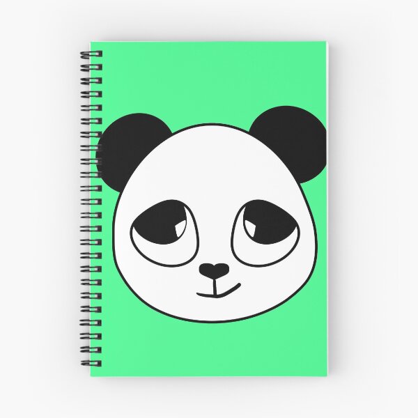 Item preview, cute animal friendly panda, fashionable colors sticker designed and sold by vilma3000.